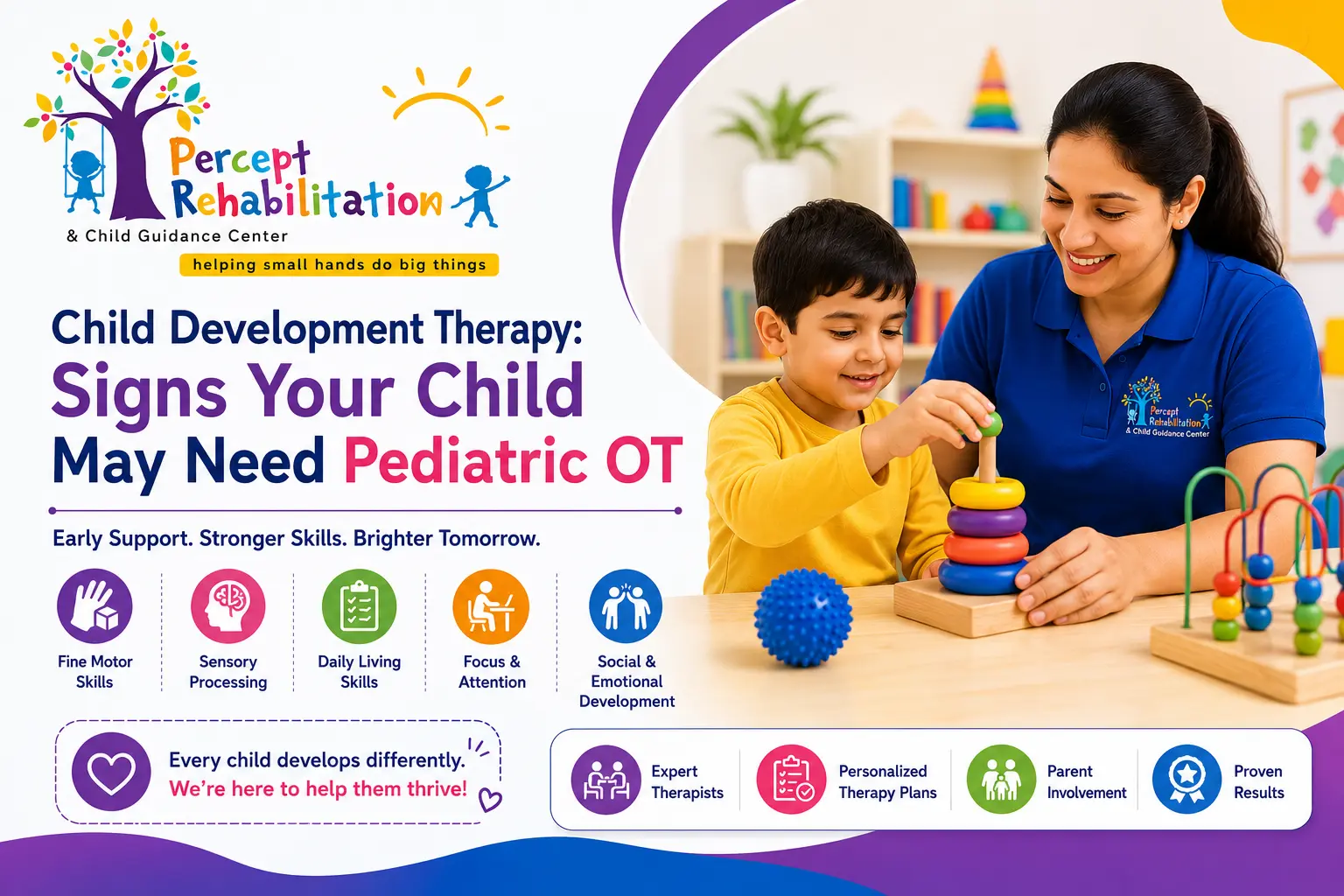 Child Development Therapy: Signs Your Child May Need Pediatric OT