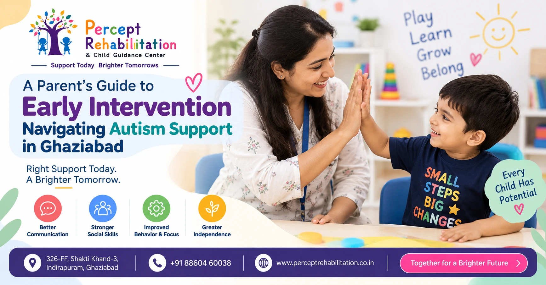 A Parent’s Guide to Early Intervention: Navigating Autism Support in Ghaziabad